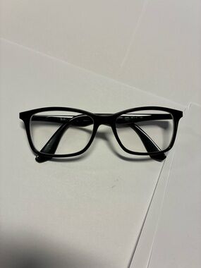 Ray-Ban Black Rectangular Optical Glasses
